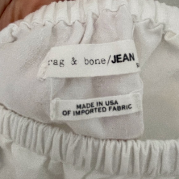 Rag & Bone white cotton blouse - Picture 4 of 6